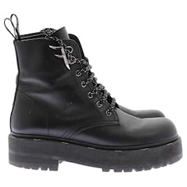 Fendi-FENDI Ankle boots T.EU 37 Leather-Black