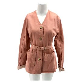 ISABEL MARANT Jacken T.FR 34 Baumwolle Pink