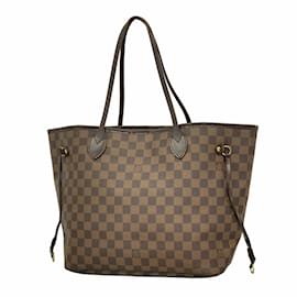 Louis Vuitton-Louis Vuitton Damier Neverfull MM Tote Bag-Damier ebene