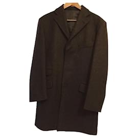 Dolce & Gabbana-Men Coats Outerwear-Dark grey