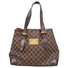 Louis Vuitton-Louis Vuitton Damier Hampstead MM Tote Bag-Damier ebene