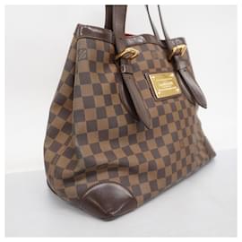 Louis Vuitton-Louis Vuitton Damier Hampstead MM Tote Bag-Damier ebene