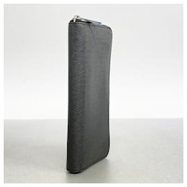 Louis Vuitton-Louis Vuitton Long Wallet Taiga Zippy Vertical M30503-Grey