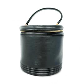 Louis Vuitton-Louis Vuitton Epi Cannes Handbag in Noir-Black