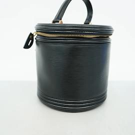 Louis Vuitton-Louis Vuitton Epi Cannes Handbag in Noir-Black