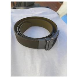 Louis Vuitton-Ceintures homme-Vert olive