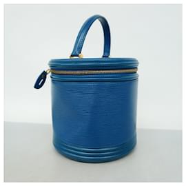 Louis Vuitton-Louis Vuitton Epi Cannes Handbag in Toledo Blue-Blue