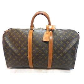 Louis Vuitton-Keepall 50 monogram - VI874-Brown