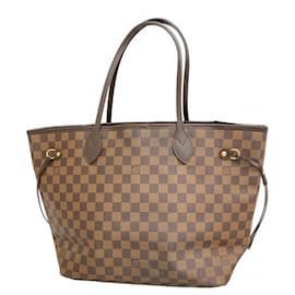 Louis Vuitton-Louis Vuitton Damier Neverfull MM Tote Bag-Damier ebene