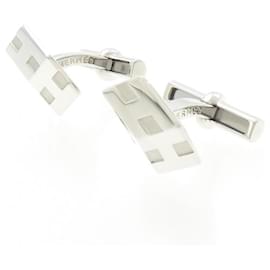 Hermès-Hermes 925 Silver Cufflinks-Other