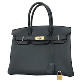 Hermès-Hermes Birkin 30 Handbag in Togo Leather-Other