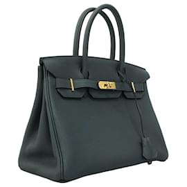 Hermès-Hermes Birkin 30 Handbag in Togo Leather-Other