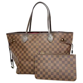 Louis Vuitton-Louis Vuitton Damier Neverfull MM Tote Bag-Damier ebene