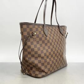 Louis Vuitton-Louis Vuitton Damier Neverfull MM Tote Bag-Damier ebene