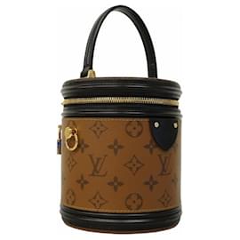 Louis Vuitton-Louis Vuitton Handbag Monogram Reverse Cannes M43986-Brown