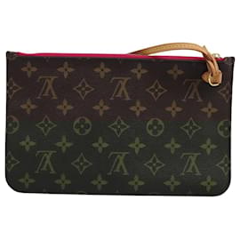 Louis Vuitton-Louis Vuitton Neverfull pouch-Brown