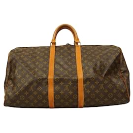 Louis Vuitton-Louis Vuitton Keepall 55-Brown