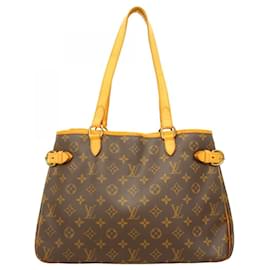 Louis Vuitton-Louis Vuitton Monogram Batignolles Horizontal Tote Bag-Brown