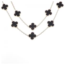 Van Cleef & Arpels-Van Cleef & Arpels Vintage Alhambra Necklace-Other