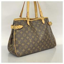 Louis Vuitton-Louis Vuitton Monogram Batignolles Horizontal Tote Bag-Brown
