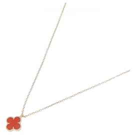 Van Cleef & Arpels-Van Cleef & Arpels Sweet Alhambra Necklace-Pink