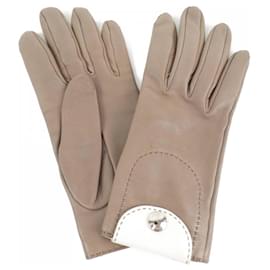 Hermès-Hermes Brown Warm Gloves-Brown