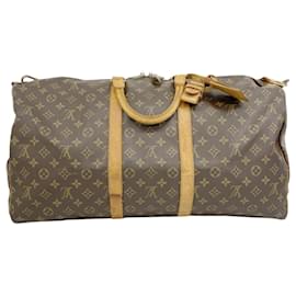 Louis Vuitton-Louis Vuitton Keepall Bandoulière 55-Brown
