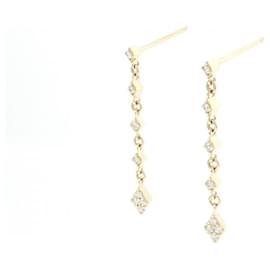 Autre Marque-Vendome Aoyama 18K Yellow Gold Drop Earrings-Other