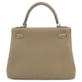 Hermès-Hermes Kelly 28cm Handbag-Taupe