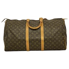Louis Vuitton-Louis Vuitton Keepall 55-Brown
