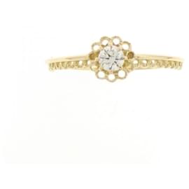 Autre Marque-AHKAH Raceia Sol Ring 2013 Christmas Limited Edition-Yellow