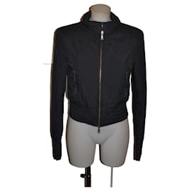 John Richmond-bomber jacket-Black