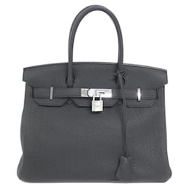 Hermès-Hermes Birkin 30cm Handbag-Black