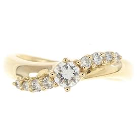 Autre Marque-Vendome Aoyama Diamond Band Ring-Golden