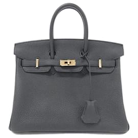Hermès-Hermes Birkin 25cm Handbag-Black