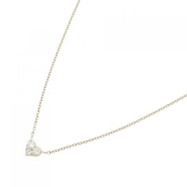 Autre Marque-Vendome Heart Diamond Necklace-Golden