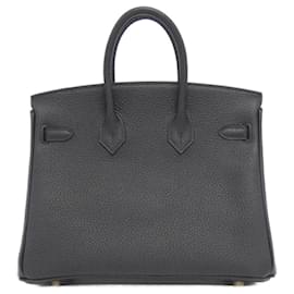 Hermès-Hermes Birkin 25cm Handbag-Black