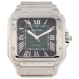 Cartier-Cartier Santos de MM WSSA0061 Stainless Steel Wristwatch-Other