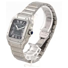 Cartier-Cartier Santos de MM WSSA0061 Stainless Steel Wristwatch-Other