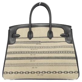 Hermès-Hermes Birkin Deschenes 35cm Handbag-Black,Other
