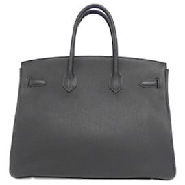 Hermès-Hermes Birkin 35cm Handbag-Black