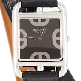 Hermès-Hermes Cape Cod Double Tour CC3.710 SS Quartz Watch-Other