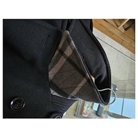 Burberry-Men Coats Outerwear-Black