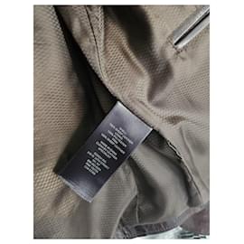 Coach-Blazers Jackets-Dark brown