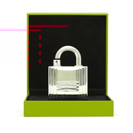 Hermès-Hermès Cadenas Kelly Caleche 24 Faubourg Refillable Kelly Locker Perfume Spray Hermes-Silvery