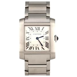 Cartier-Cartier Tank Francaise MM WSTA0074 SS Quartz Watch-Other