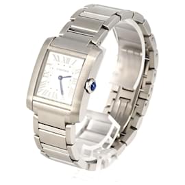 Cartier-Cartier Tank Francaise MM WSTA0074 SS Quartz Watch-Other