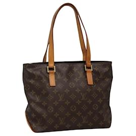 Louis Vuitton-LOUIS VUITTON Monogram Cabas Piano Tote Bag M51148 LV Auth BA256-Monogram