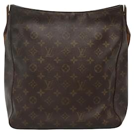 Louis Vuitton-LOUIS VUITTON Monogram Looping GM Shoulder Bag M51145 LV Auth 114502-Monogram