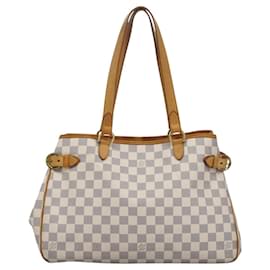 Louis Vuitton-LOUIS VUITTON Damier Azur Batignolles Horizontal Tote Bag N48172 LV Auth 114577-Other